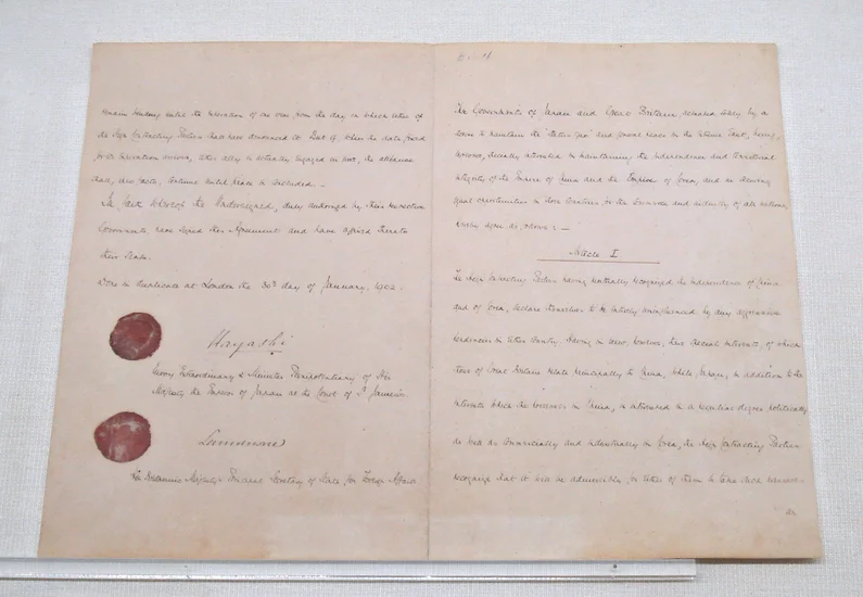 1902 – First Anglo-Japanese Alliance Signed in London
