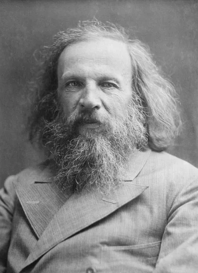 1907 – Dmitri Mendeleev, Russian Chemist