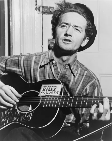 1912 – Woody Guthrie Born