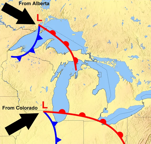 1913 – Great Lakes Storm Begins