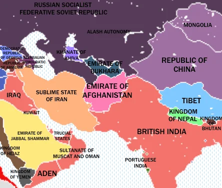 1919 – Anglo-Afghan Treaty Signed Establishing International Borders