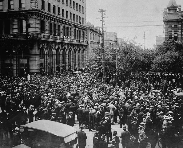 1919 – Winnipeg General Strike Begins