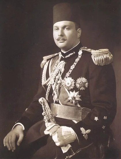 1920 – Farouk of Egypt, Last King