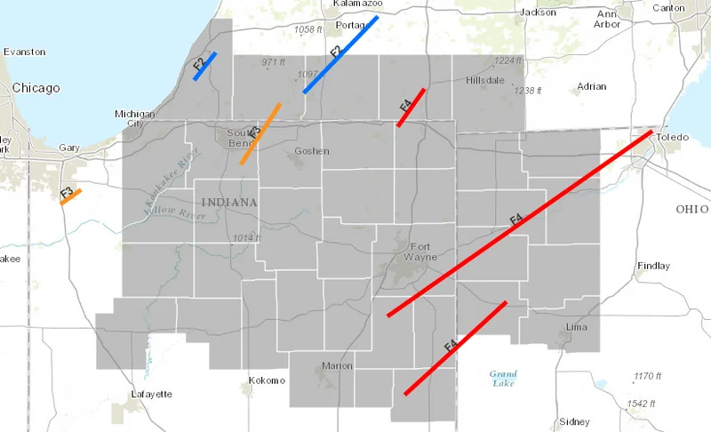 1920 – Palm Sunday Tornado Outbreak