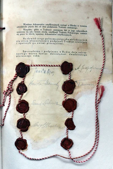 1921 – Second Peace of Riga Signed Between Poland and Soviet Union