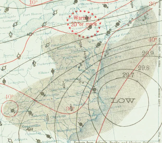 1922 – Knickerbocker Storm Disaster