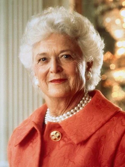 1925 – Barbara Bush, First Lady