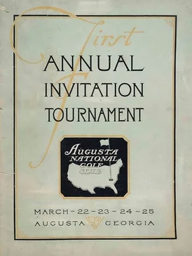 1934 – First Masters Tournament