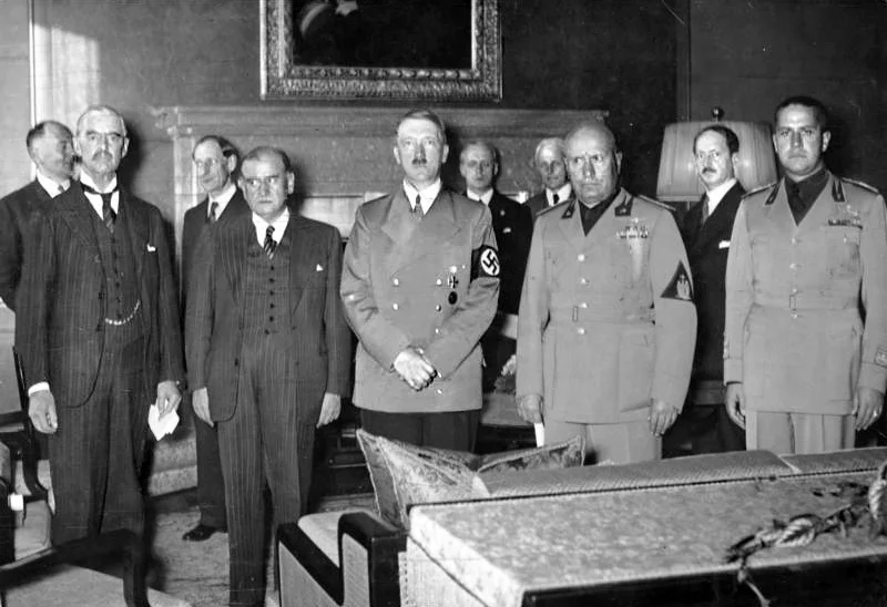 1938 – Munich Agreement Signed by European Powers