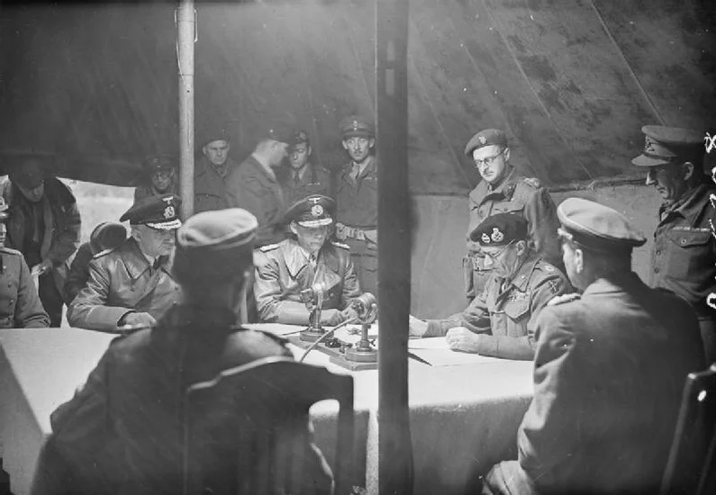 1945 – German Forces Surrender at Lüneburg Heath