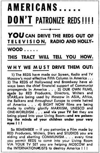 1954 – CBS Broadcasts