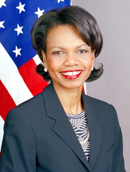 1954 – Condoleezza Rice, American Secretary of State