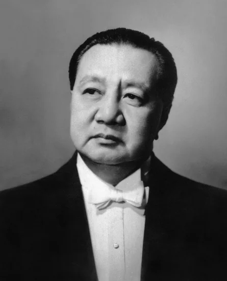 1956 – Elpidio Quirino, Philippine President