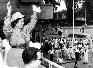 1957 – First Female Arab Parliamentarian Takes Office