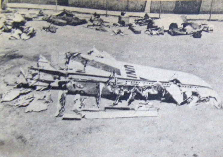 1958 – United Airlines Flight 736 Collides with Military Jet