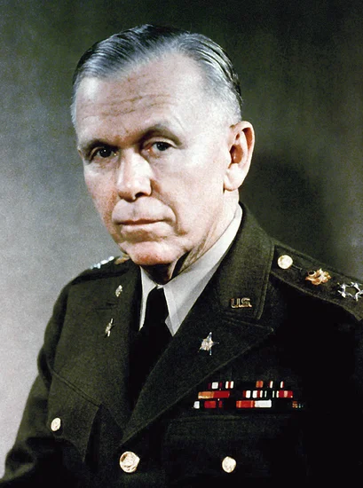 1959 – George Marshall, American general and Nobel Prize laureate