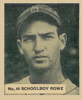 1961 – Baseball Hall of Famer Schoolboy Rowe Dies