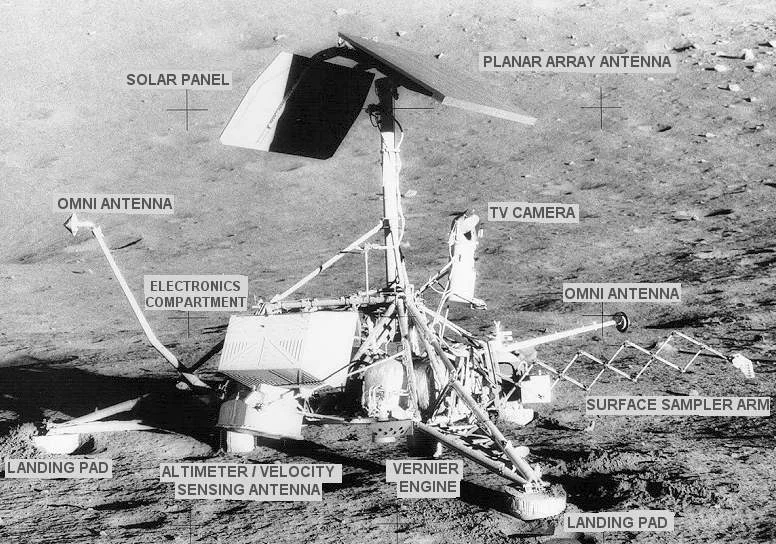 1966 – Surveyor 1 Achieves First U.S. Soft Landing on Moon