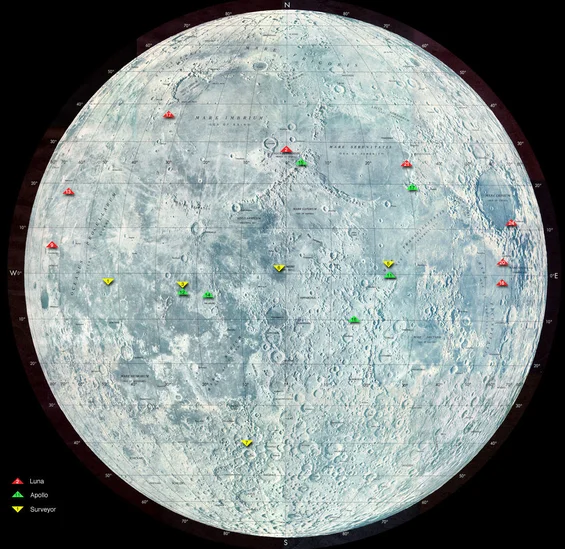 1970 – Soviet Lunokhod 1 Moon Landing