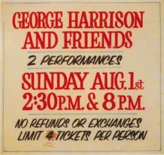 1971 – Concert for Bangladesh
