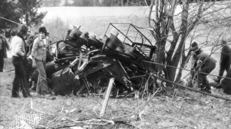1976 – Cavalese Cable Car Disaster