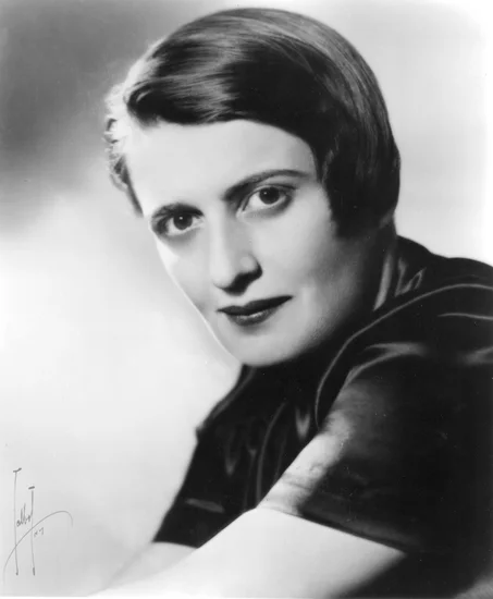 1982 – Ayn Rand, Russian-American Philosopher