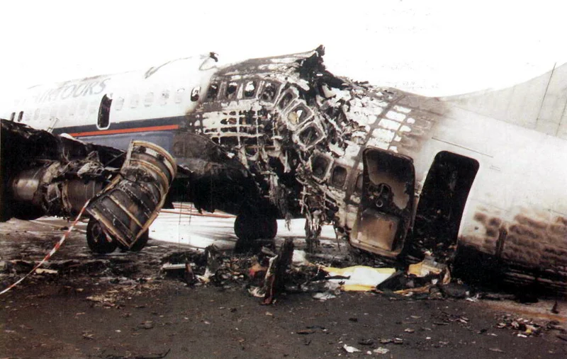 1985 – Manchester Airport Fire Kills 55