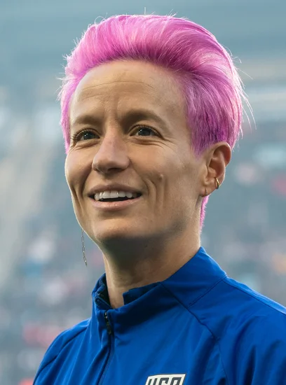1985 – Megan Rapinoe, American Soccer Player
