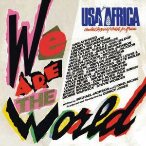 1985 – We Are the World Recorded