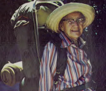 1987 – 91-Year-Old Hulda Crooks Climbs Mount Fuji