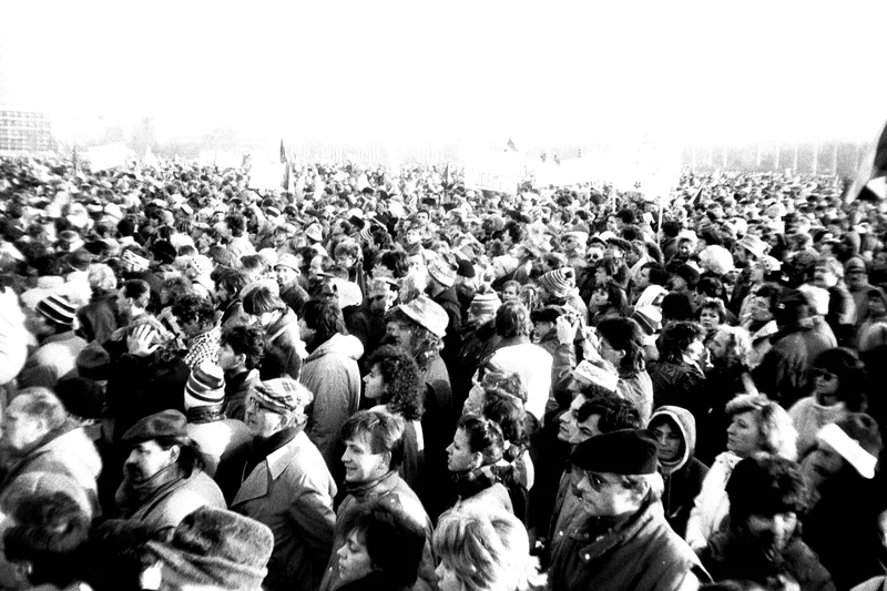 1989 – Velvet Revolution Topples Communist Leadership