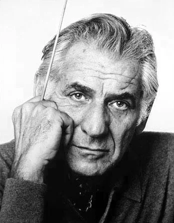 1990 – Leonard Bernstein, American Conductor and Composer