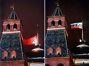 1991 – Soviet Parliament Protests Against Coup