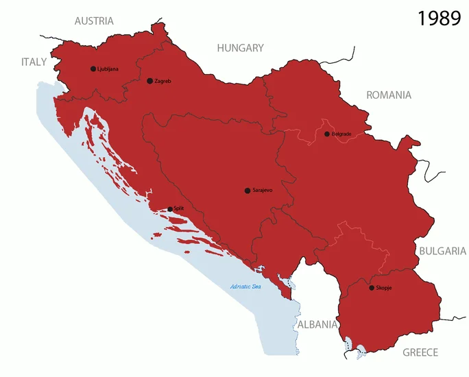 1991 – Yugoslavia Begins Dissolution