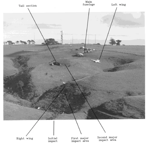 1995 – Ansett New Zealand Flight 703 Crashes