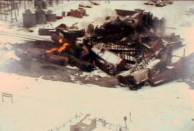1996 – Weyauwega Train Derailment