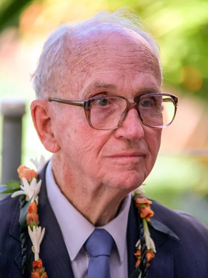 1997 – James A. Michener, American author and philanthropist