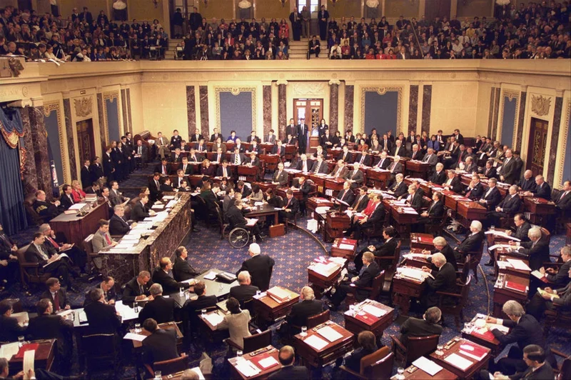 1999 – Clinton Impeachment Trial Begins in Senate
