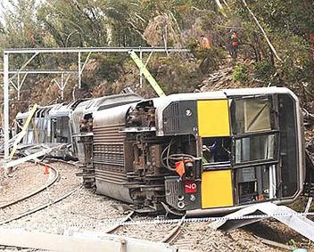 2003 – Waterfall Rail Accident in Australia