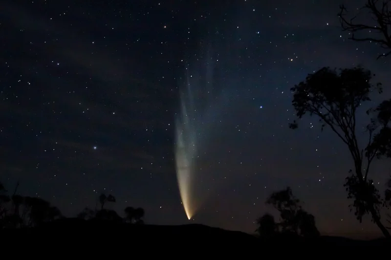 2007 – Comet McNaught Reaches Peak Visibility