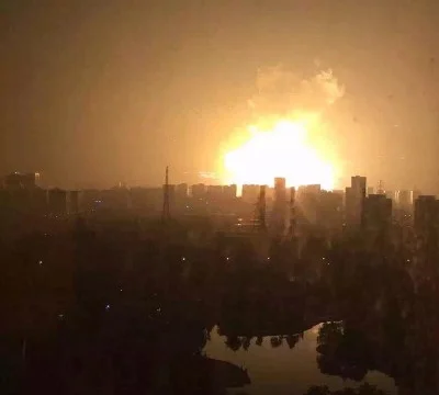 2015 – Tianjin Chemical Explosions