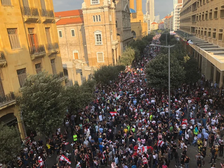 2019 – 17 October Revolution Begins in Lebanon
