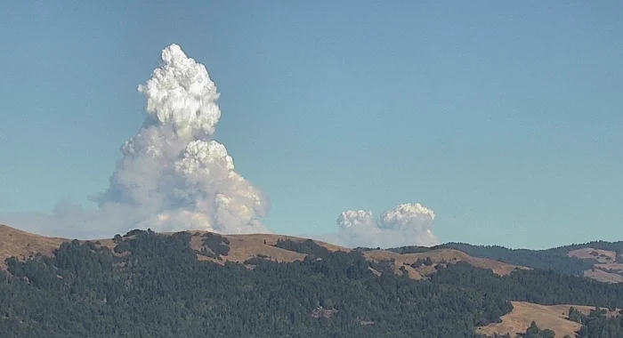 2020 – August Complex Fire Burns California