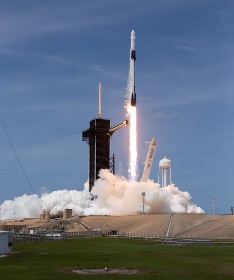 2020 – SpaceX Crew Dragon Launches First Commercial Astronaut Mission