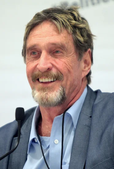 2021 – John McAfee, Computer Programmer and Businessman
