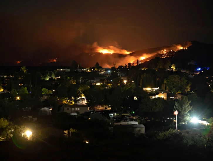2021 – Tiger Fire Ignites Near Black Canyon City