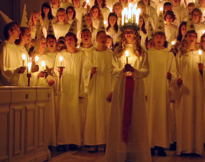 Saint Lucia Day Celebrated
